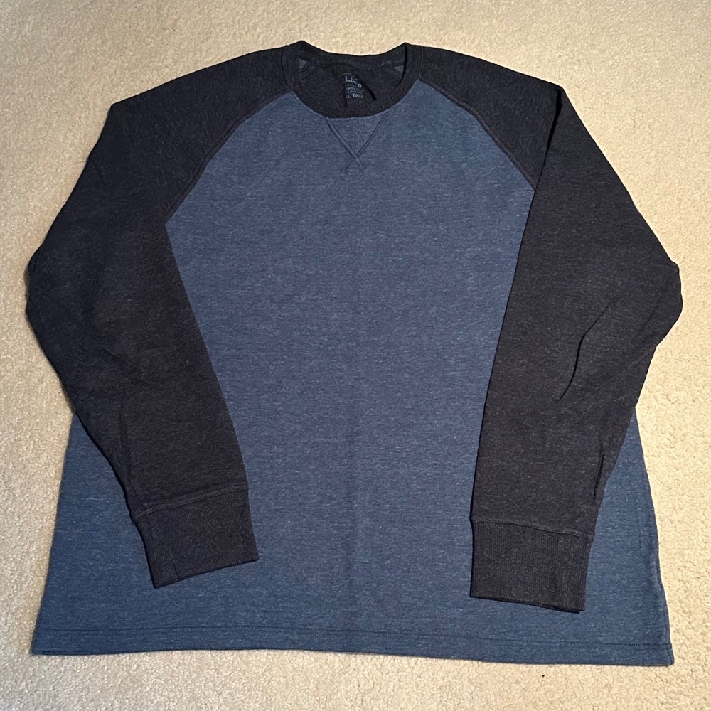 L.L. Bean Long Sleeve Color Block - image 1